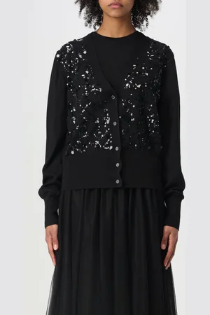 Fabiana Filippi Cardigan in lana vergine e cotone