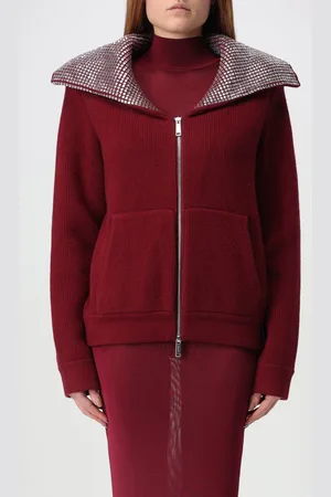 Self-Portrait Cardigan in maglia con strass