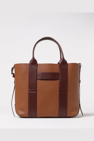 Hogan Borsa Script in pelle a grana