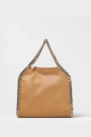 Stella McCartney Borsa Falabella Mini in camoscio sintetico cracklè