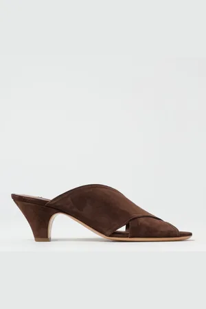 Casadei Mules in camoscio