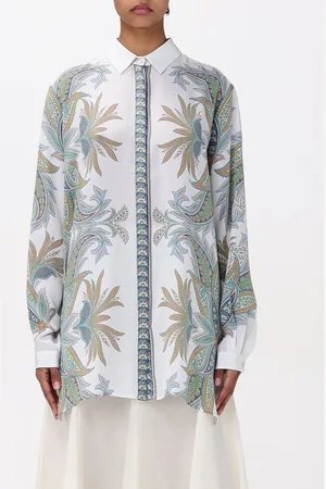 Etro Camicia in seta stampata