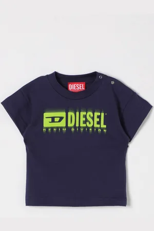 Diesel T-shirt in cotone con stampa logo