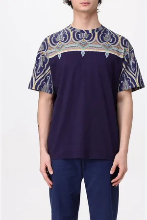 Etro T-shirt in cotone con fantasia Paisley