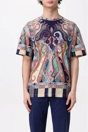 Etro T-shirt in cotone stampato
