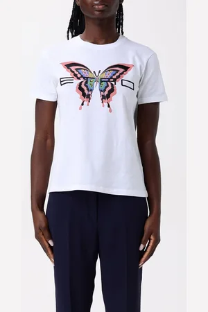 Etro T-shirt in cotone con logo