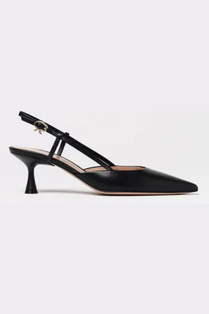 Gianvito Rossi Slingback Santoni in pelle