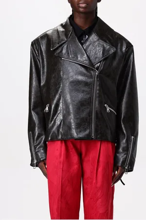 Des Phemmes Giacca biker in pelle