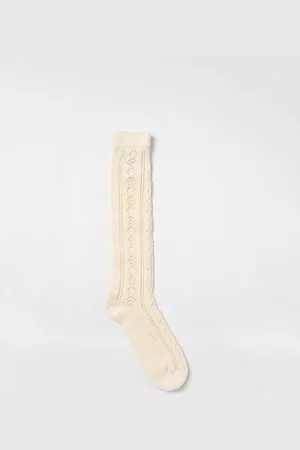 VALENTINO GARAVANI Calze in cotone crochet