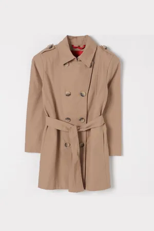 Max&Co. Trench a doppiopetto in misto cotone
