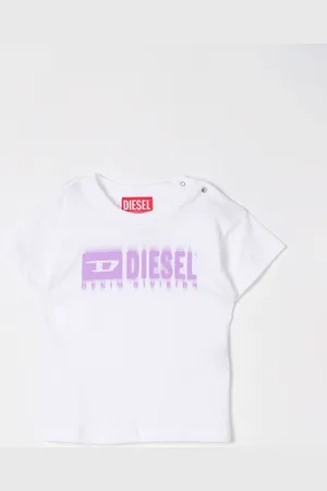 Diesel T-shirt in cotone con stampa logo