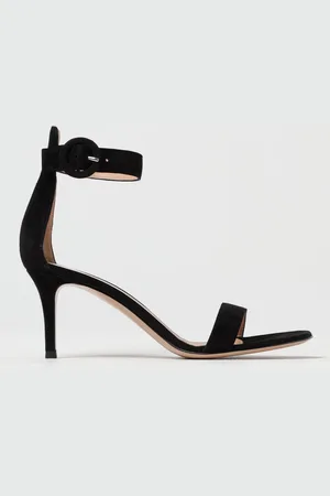 Gianvito Rossi Sandalo Portofino in camoscio