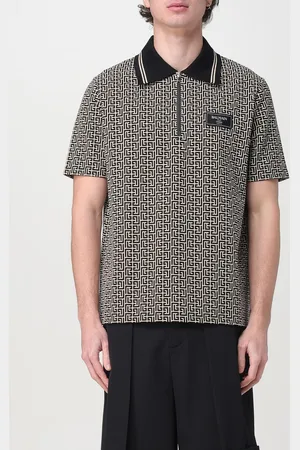 Balmain Polo in cotone logata