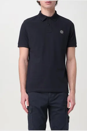Stone Island Polo in cotone biologico piquet