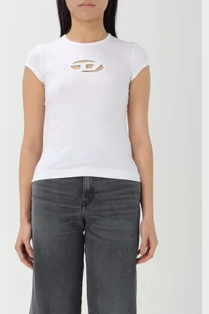 Diesel T-shirt basic in cotone stretch