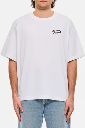 Maison Kitsuné T-shirt in cotone con logo