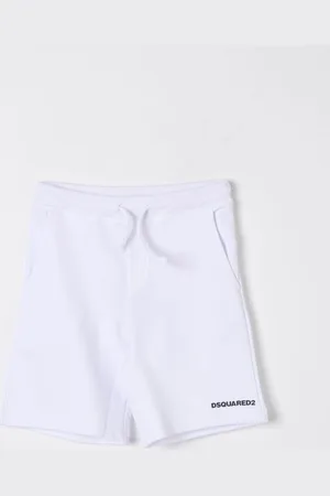 Dsquared2 Pantaloncino sportivo in cotone con logo