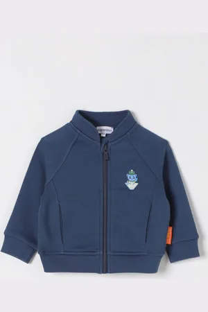 Emporio Armani Felpa con zip in cotone