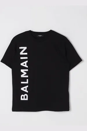 Balmain T-shirt in cotone con logo