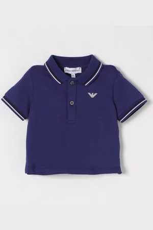Emporio Armani Polo in cotone con mini logo