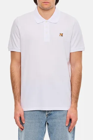 Maison Kitsuné Polo in cotone con logo