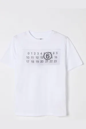 Maison Margiela T-shirt in cotone con logo
