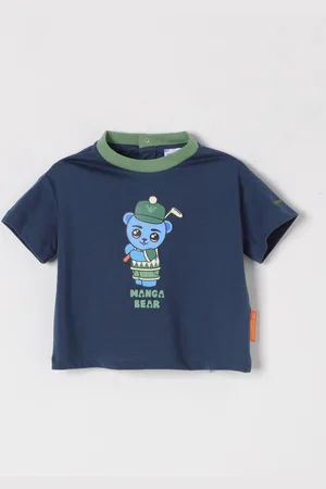 Emporio Armani T-shirt in cotone con stampa grafica e logo