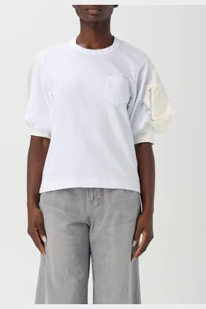 SACAI T-shirt in cotone