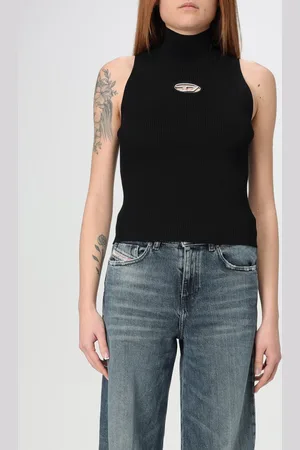 Diesel Top dolcevita in misto viscosa