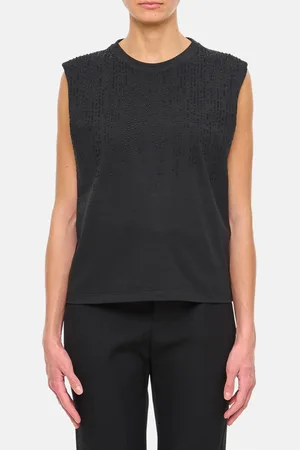 Golden Goose Canotta in cotone con strass