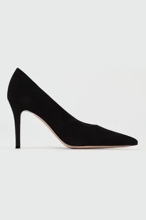 Gianvito Rossi Décolleté Robbie in camoscio
