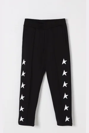 Golden Goose Pantalone sportivo con stelle