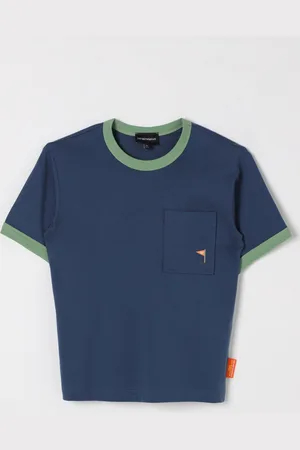 Emporio Armani T-shirt in cotone con stampa Golf Club