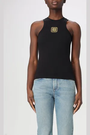 Balmain Canotta in misto cotone stretch