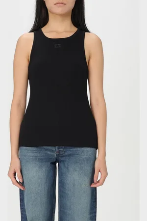 Ganni Canotta in cotone stretch
