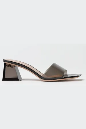 Gianvito Rossi Mules Cosmic in pvc e vernice