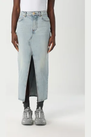 Balmain Gonna in denim