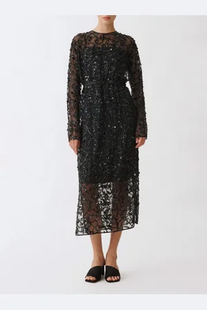 Fabiana Filippi Abito di seta con paillettes