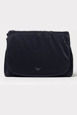 Emporio Armani Diaper bag con logo