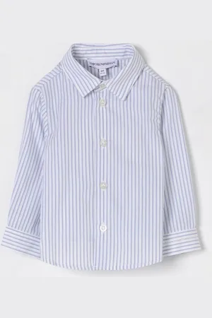 Emporio Armani Camicia in cotone a righe