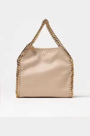Stella McCartney Borsa Falabella Micro in camoscio sintetico cracklè