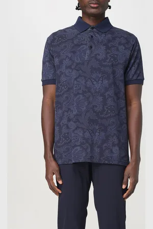 Etro Polo Pegaso in cotone paisley