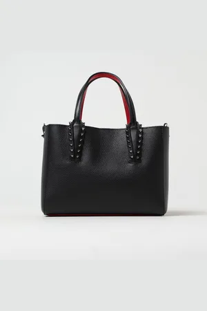 Christian Louboutin Borsa Cabata Mini in pelle a grana