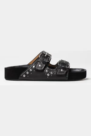 Isabel Marant Sandalo Lennyo in pelle con borchie