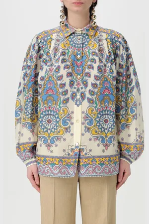 Etro Camicia in seta stampata