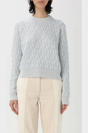 Fendi Pullover in lana e cashmere con monogram
