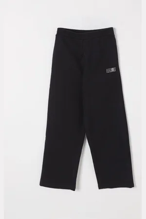 Maison Margiela Pantalone in cotone con logo