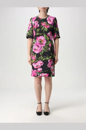 Dolce & Gabbana Abito mini in cotone stampato