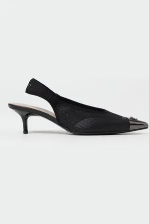 Pinko Slingback Gloria in mesh e gomma