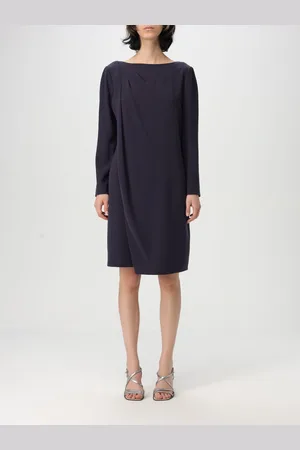 Emporio Armani Abito minimal in crêpe